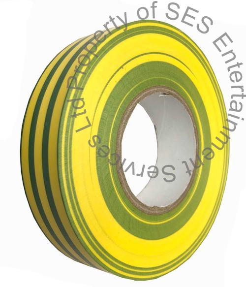 PVC Tape- Yellow and Green PVC Tape- Yellow and Green
